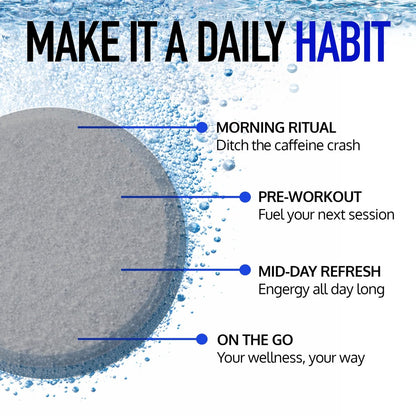 DRINK HRW Rejuvenation Molecular Hydrogen Wasserstoff-Tabletten: 12 ppm H2, patentiert, in USA hergestellt, IHSA-zertifiziertes Wasserstoff- & Magnesiumpräparat. Unterstützt Energie, Erholung, kognitive Funktion (ungeschmack, 30 Stück)