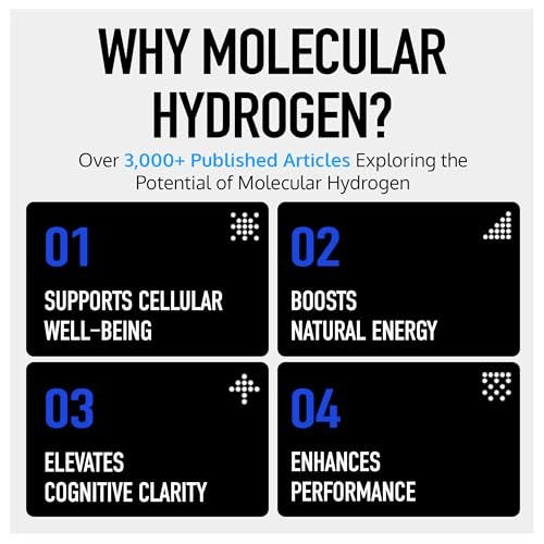 DRINK HRW Rejuvenation Molecular Hydrogen Wasserstoff-Tabletten: 12 ppm H2, patentiert, in USA hergestellt, IHSA-zertifiziertes Wasserstoff- & Magnesiumpräparat. Unterstützt Energie, Erholung, kognitive Funktion (ungeschmack, 30 Stück)