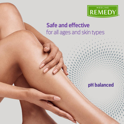 Medline Remedy Spezialisierte Hautcreme, Duftfrei (473 ml), 1,5 % Dimethicon, Pflegende Feuchtigkeitscreme für trockene Haut, Sulfatfrei, Parabenfrei, Hypoallergene Körpercreme, Tägliche Lotion für trockene Haut