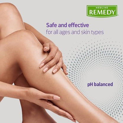 Medline Remedy Spezialisierte Hautcreme, Duftfrei (473 ml), 1,5 % Dimethicon, Pflegende Feuchtigkeitscreme für trockene Haut, Sulfatfrei, Parabenfrei, Hypoallergene Körpercreme, Tägliche Lotion für trockene Haut