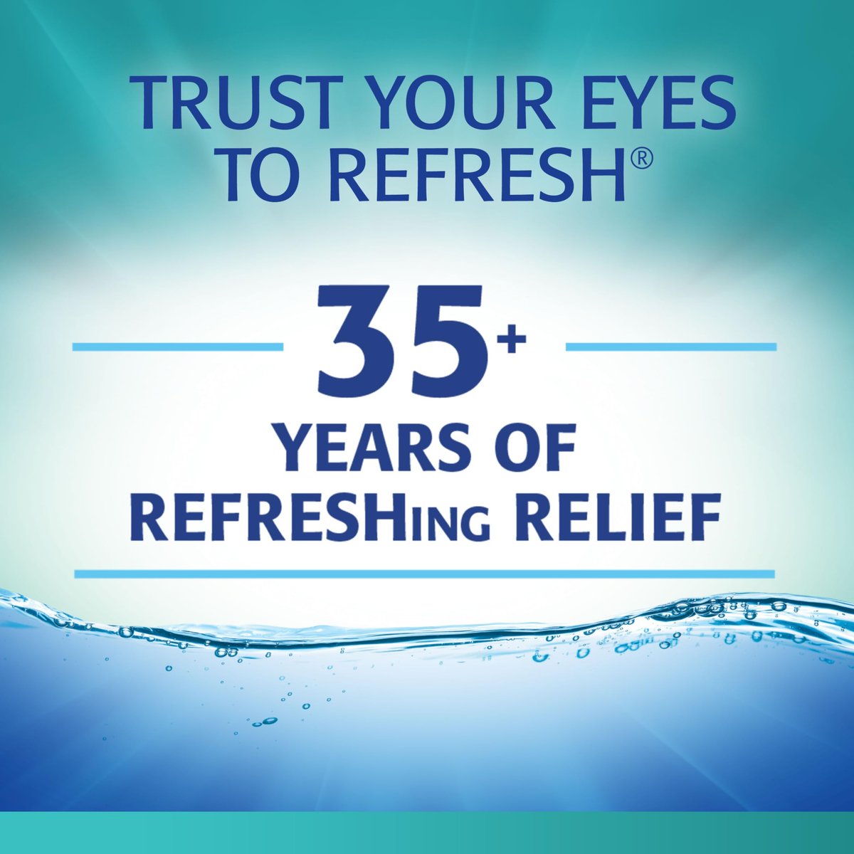 Refresh Digital PF Befeuchtende Augentropfen für trockene Augen, konservierungsmittelfrei, 0,01 Fl Oz Einzeldosisbehälter, 30 Stück