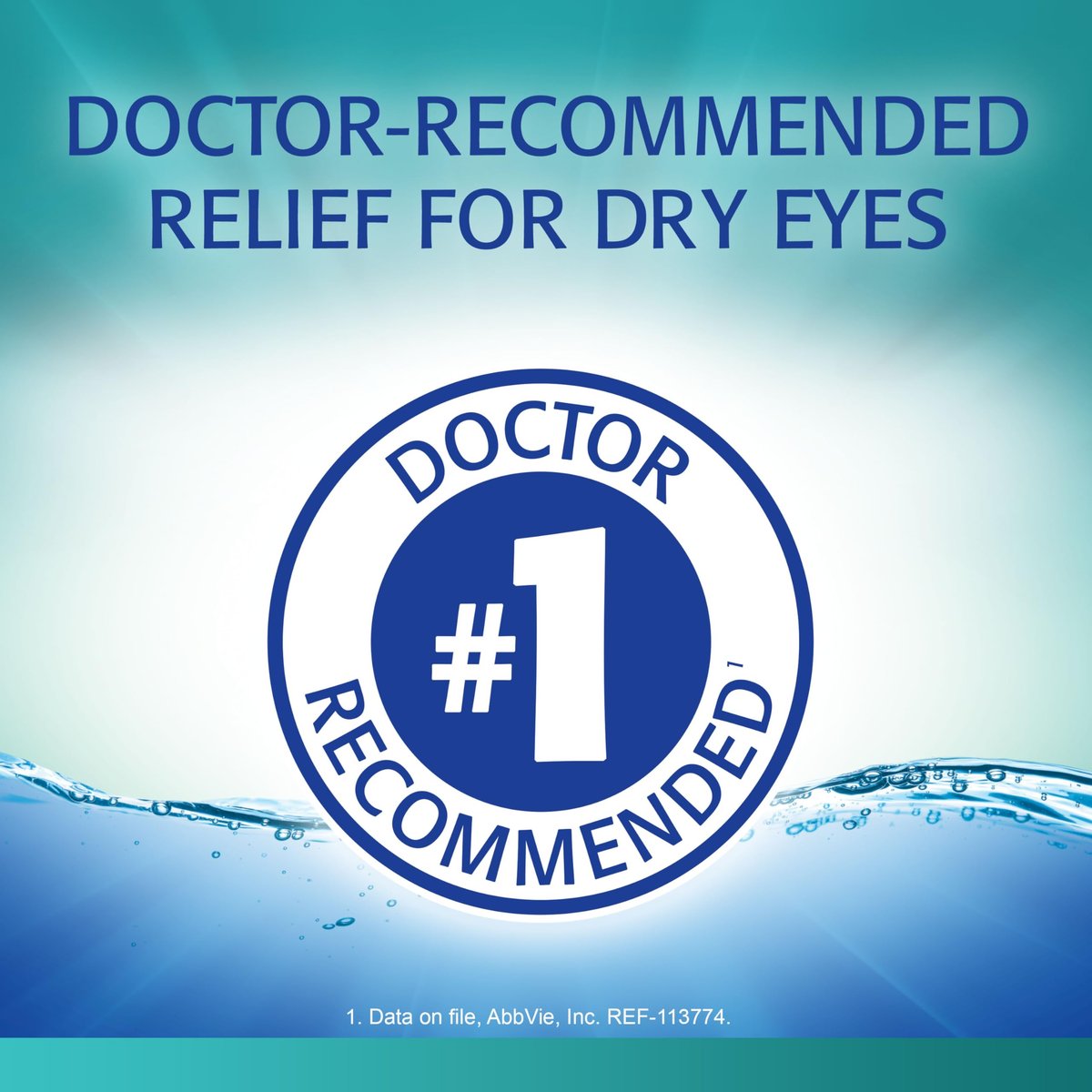 Refresh Digital Augentropfen für trockene Augen, 0,34 Fl Oz steril