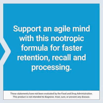 Life Extension Quick Brain Nootropic – Schnelles Denken, Lernen, Konzentration, mit Lutein, Zeaxanthin, Gotu Kola, Bacopa, Glutenfrei, Nicht-GVO, Vegetarisch, 1 täglich, 30 Kapseln