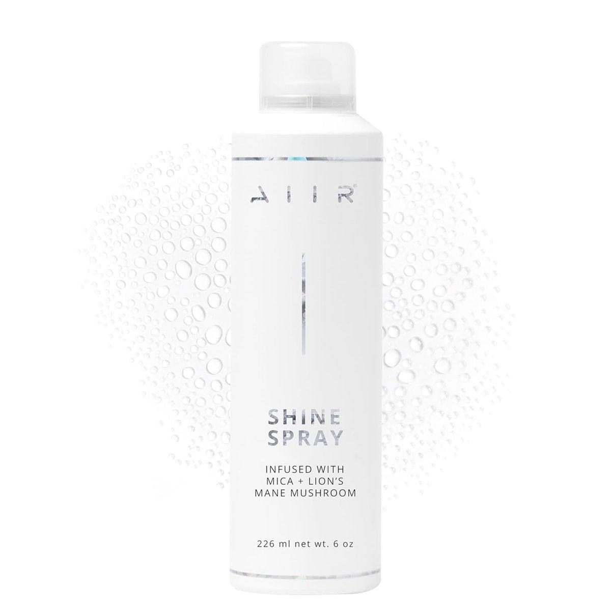 AIIR Shine Spray – Glättender Glanzspray für seidig glattes Haar, Feuchtigkeits- und Frizz-Schutz, leichter Hitzeschutz, 177 ml