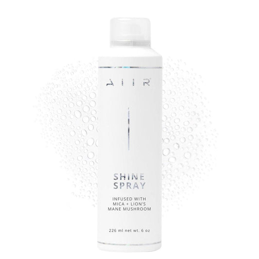 AIIR Shine Spray – Glättender Glanzspray für seidig glattes Haar, Feuchtigkeits- und Frizz-Schutz, leichter Hitzeschutz, 177 ml