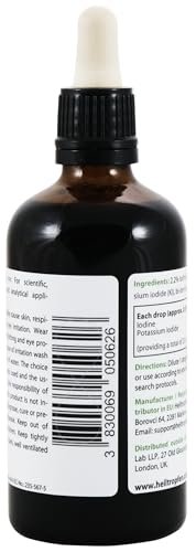 2,2% Lugolsche Jodlösung 100 ml | Pharmazeutische Qualität | Jod und Kaliumiodid | Heiltropfen®