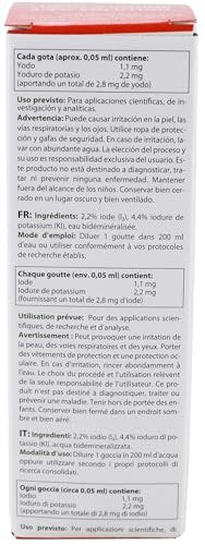 2,2% Lugolsche Jodlösung 100 ml | Pharmazeutische Qualität | Jod und Kaliumiodid | Heiltropfen®