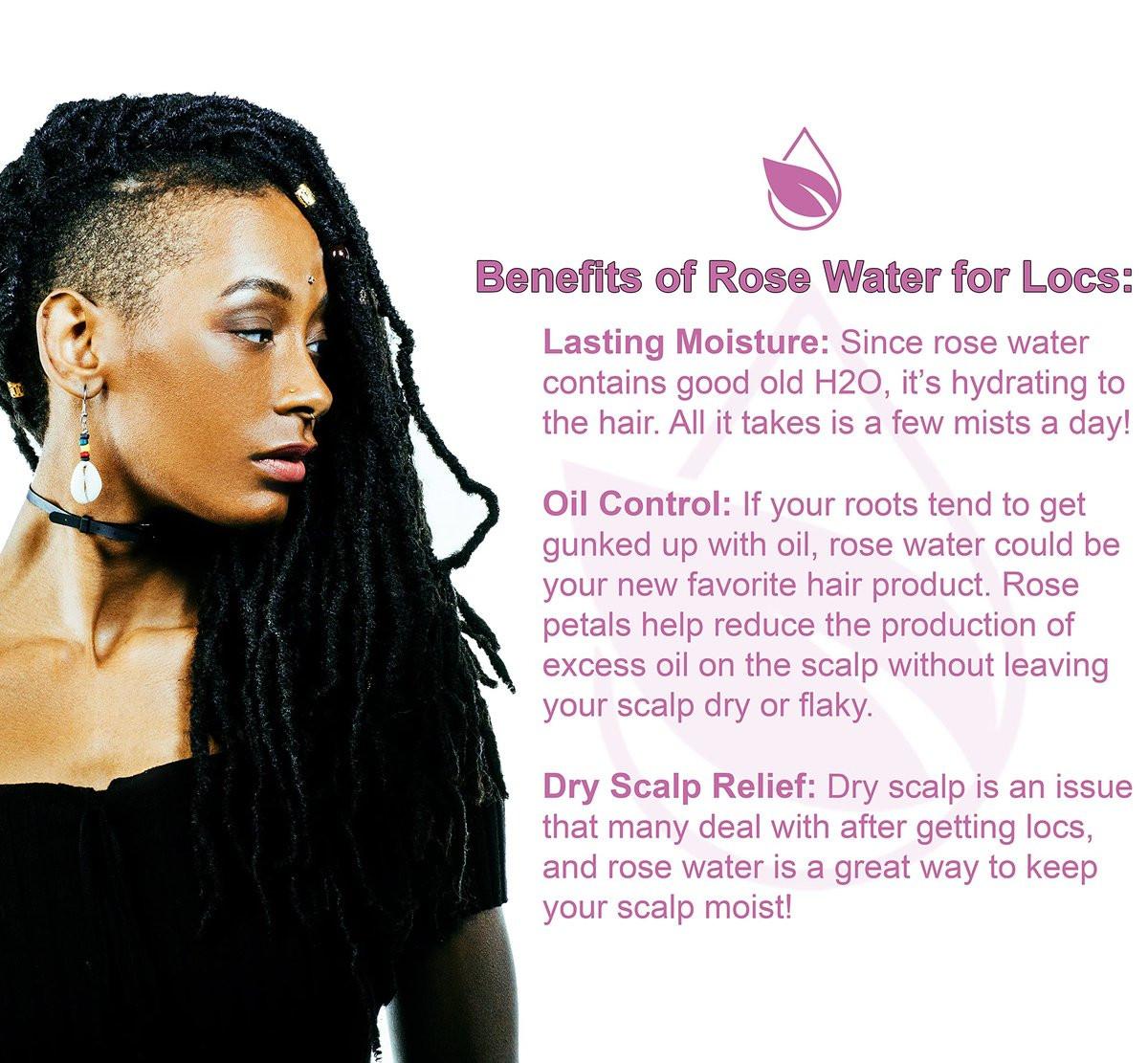 Rosenhydrolat Wasser, Reines Rosenwasserspray Großpackung, Hydratisierender Gesichtstoner Rosenwasser für Haut und Haar, Leinenspray für Bettwäsche, Raumduft, Körperspray Nachfüllung von Organic Pure Oil, 946 ml