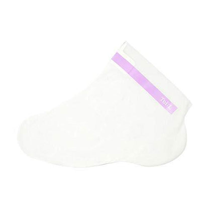 Extra Seidige Fußmaske 5 Paar, Feuchtigkeitsspendende Socken mit Guérande-Salz & Süßmandelöl für trockene Füße, rissige Fersen und Hornhaut