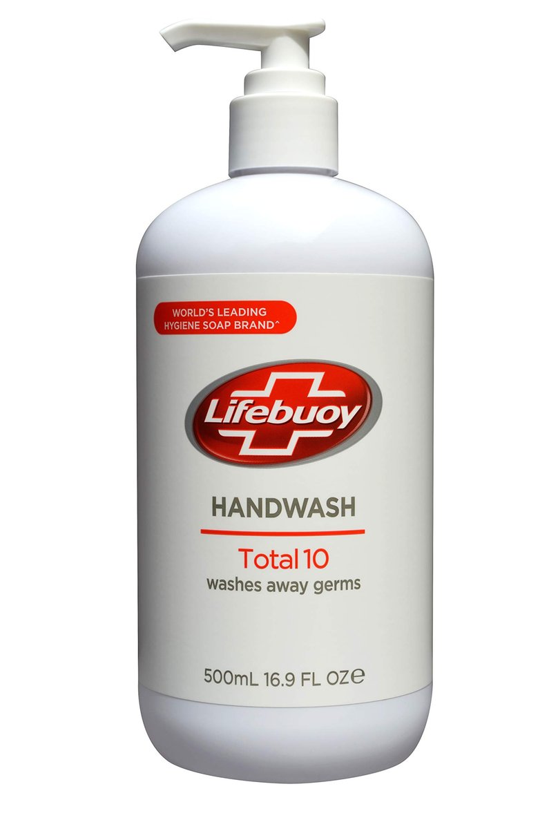 Lifebuoy Total 10 Handwaschmittel, 500 ml – Effektiver Schutz für die ganze Familie