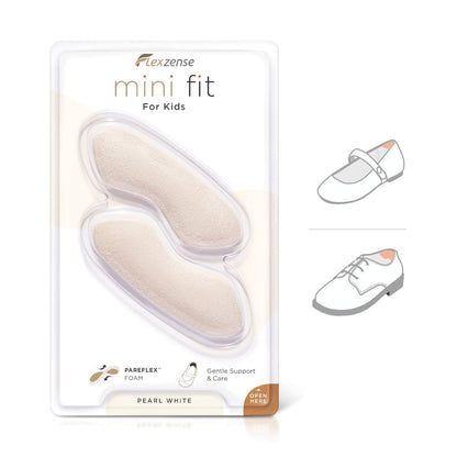 FLEXZENSE Mini Fit für Kinder | Feineinstellung des Platzes in Kinderschuhen | 5,5 mm dick | 1 Paar (Perlweiß)