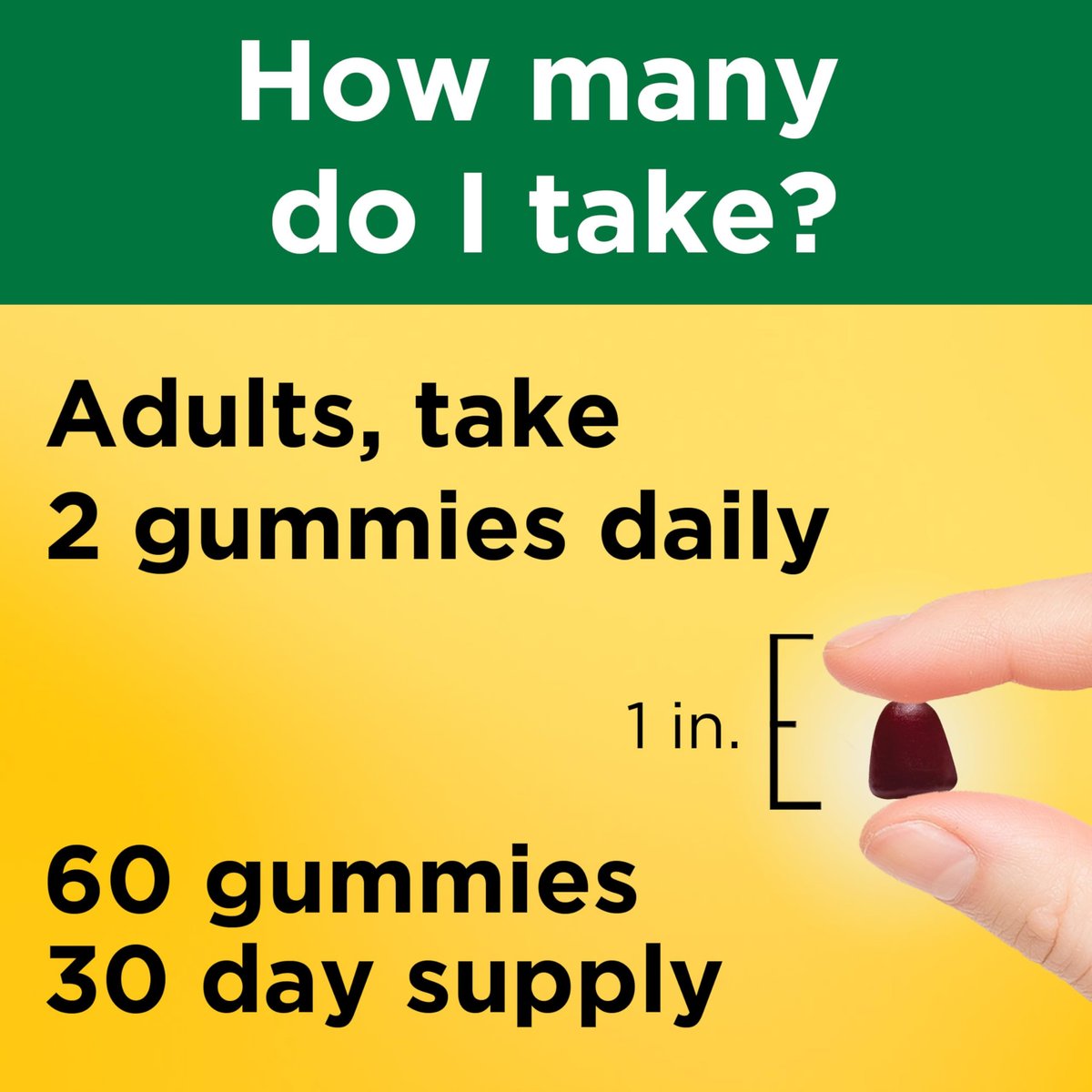 Nature Made Eisen 18 mg pro Portion Gummis mit Vitamin C – Eisenpräparat zur Unterstützung roter Blutkörperchen, 60 Gummis, 30-Tage-Vorrat