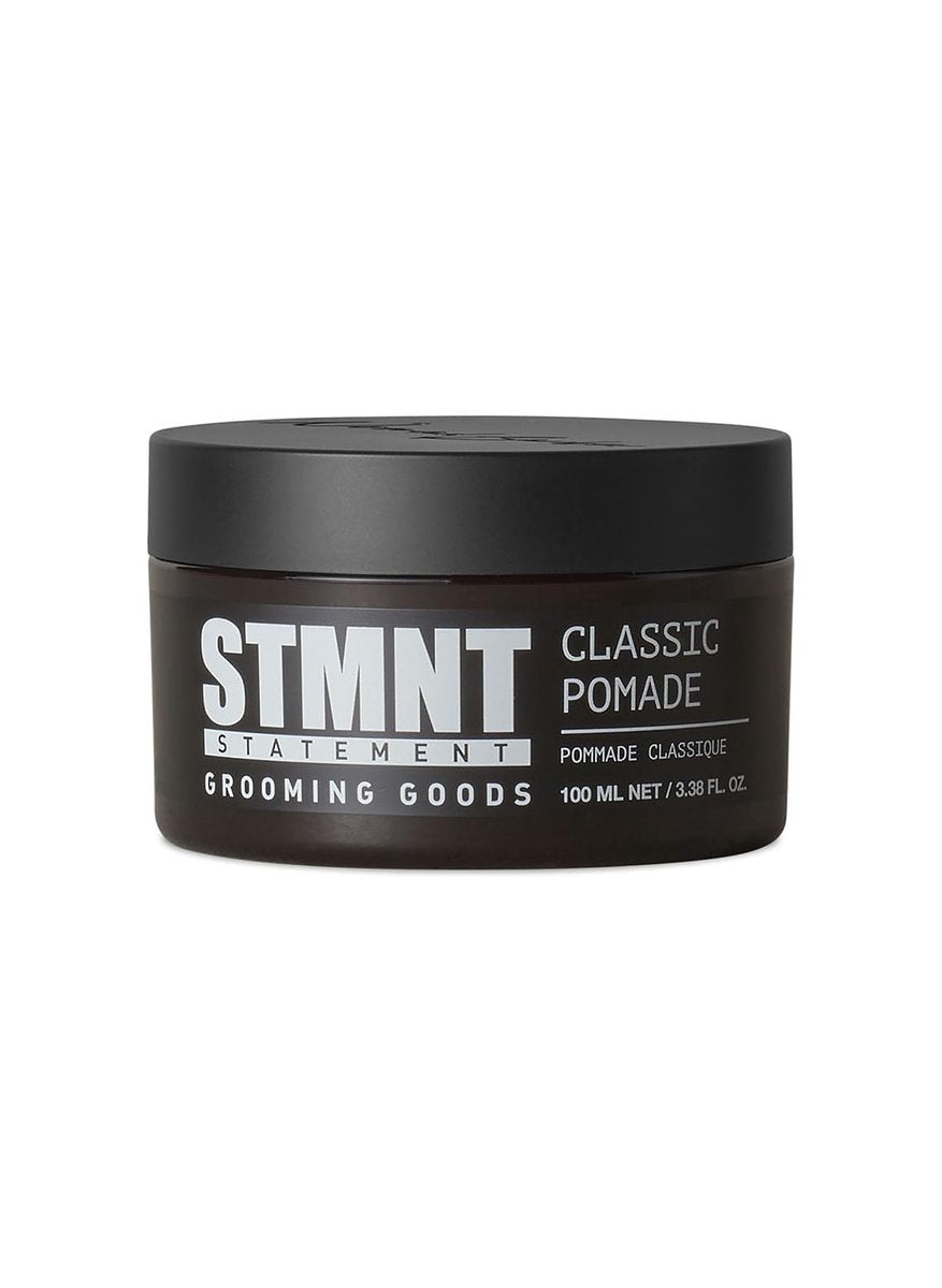 STMNT Grooming Goods Classic Pomade – 3,38 oz | Natürlicher Glanz & starker Halt | Leicht auswaschbar