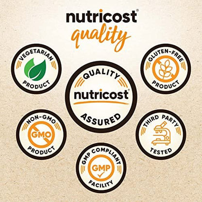 Nutricost Löwenmähne Pilz Kapseln 2100mg, 30 Portionen - CCOF Bio-zertifiziert, vegan, glutenfrei, 700mg pro Kapsel, 90 Kapseln