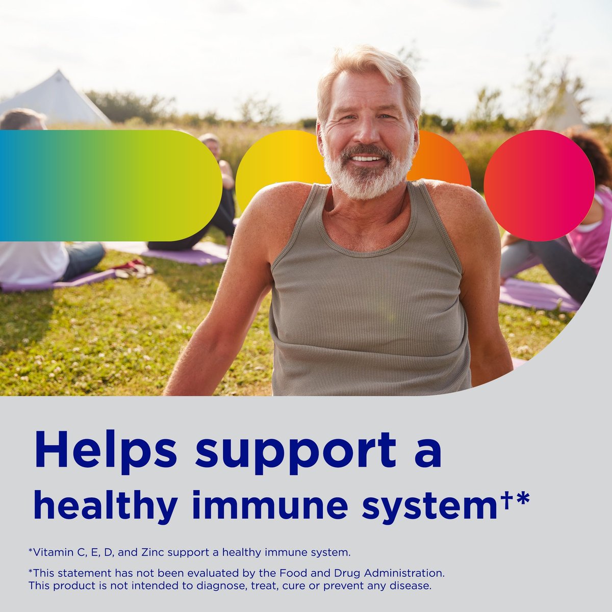 Centrum Minis Silver Multivitamin für Männer ab 50 – 280 Tabletten, mit Vitamin D3, B-Vitaminen und Zink, unterstützt Gedächtnis und Kognition