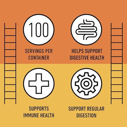 Papaya-Enzym-Kapseln 500mg - Bio-Enzyme für die Verdauung mit Papain, Darmreinigung aus Samen, Vegan, Nicht-GVO, Hergestellt in den USA, Schnell absorbierende Verdauungsformel