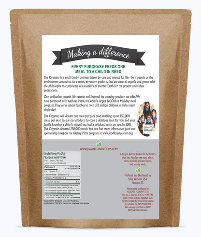 Jiva Organics Bio Süßholzwurzel Tee (geschnitten & gesiebt) Bulk 14 Unzen Kraftbeutel - Nicht-GVO, getrocknet & rein - Glycyrrhiza glabra