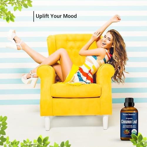 Bio Zimt ätherisches Öl 30 ml - Reines, natürliches Öl für Aromatherapie, Diffuser, DIY, Kerzen- und Seifenherstellung - Nexon Botanics