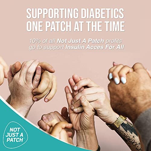Not Just A Patch Skin Glee Adhesive Remover für die Haut (40er-Pack) – Hypoallergene Alkoholtücher für CGM-Geräte, Verbände, Stomapflaster und Klebstoffe – Sanfter, tragbarer Hautreiniger