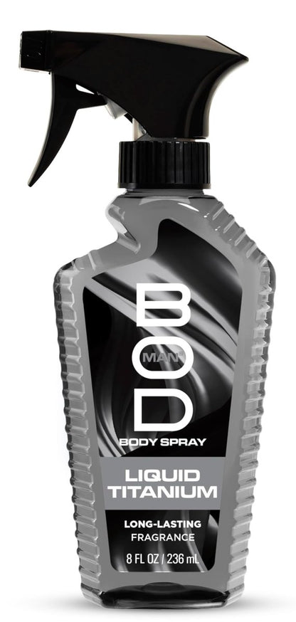 BOD Man Liquid Titanium Duftkörperpflege-Spray für Männer 237 ml