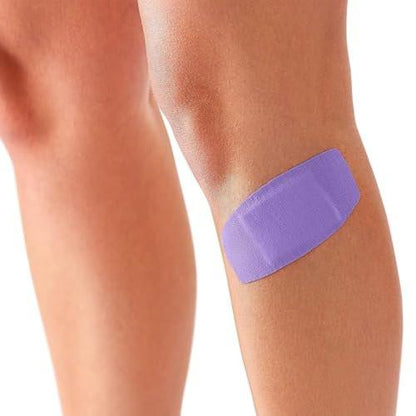 CURAD Performance Series IRONMAN Antibakterielle Pflaster – Extreme Hafttechnologie, extra große flexible Stoffpflaster für Schnitte, Schürfwunden & Verbrennungen, gemischte Farben, 2 x 4 Zoll, 10 Stück