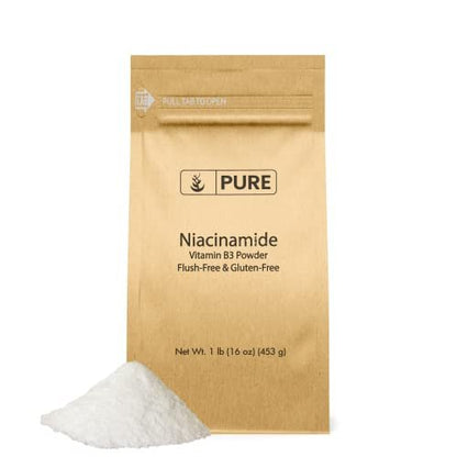 Pure Original Ingredients Niacinamid (1 Pfund) Vitamin B3, Flush-frei, Glutenfrei