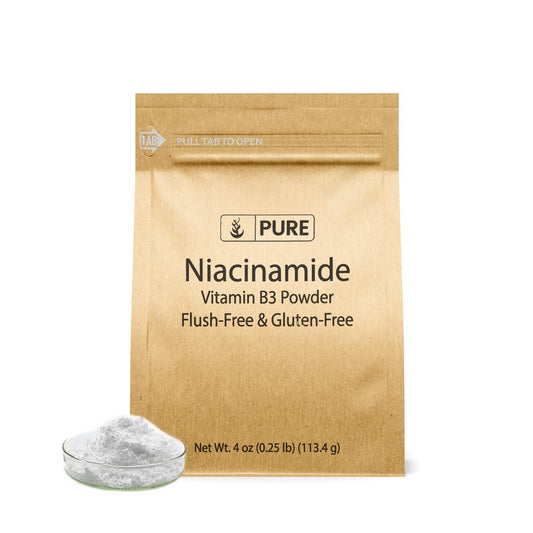 Pure Original Ingredients Niacinamid 113g – Flush-frei, glutenfrei