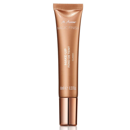 M. Asam Magic Finish Make-up Mousse Probe – 4in1 Primer, Foundation, Concealer & Puder mit aufbaubarer Deckkraft, passt sich hellen & mittleren Hauttönen an, für einen makellosen Teint, 10 ml