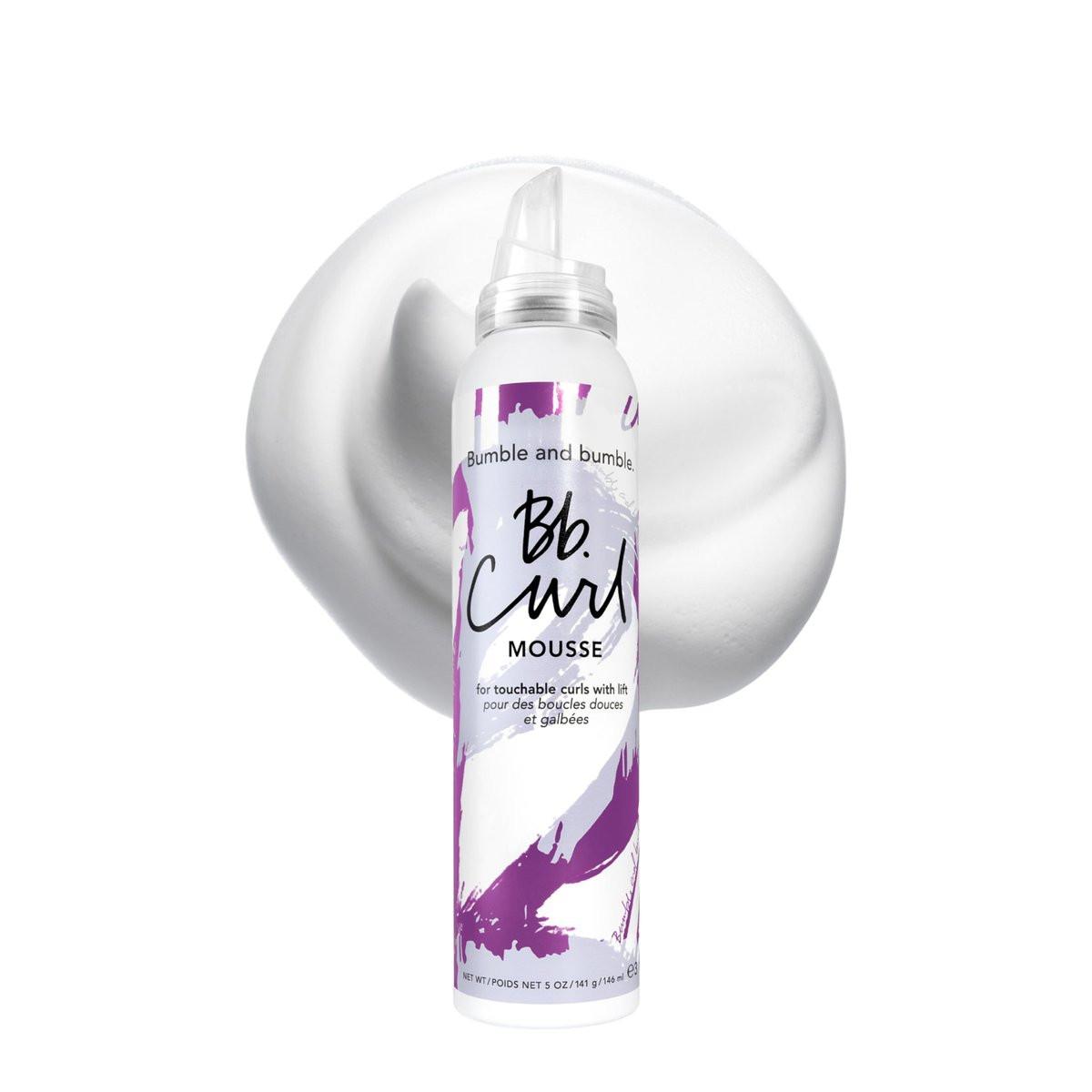 Bumble and bumble. Curl Hair Mousse | Anti-Frizz | Für definierte, voluminöse Locken und Wellen | Mit Jojoba-, Avocado- und Kokosöl | 150 ml