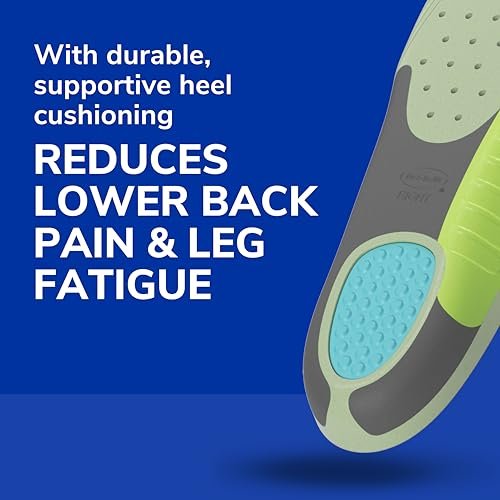 Dr. Scholl's Extra Support Einlegesohlen für Damen, Größe 6-11, 1 Paar: Entwickelt für plusgroße und große Frauen, Fußgewölbestützen - Hilft Rückenschmerzen und Fuß- & Beinermüdung zu reduzieren