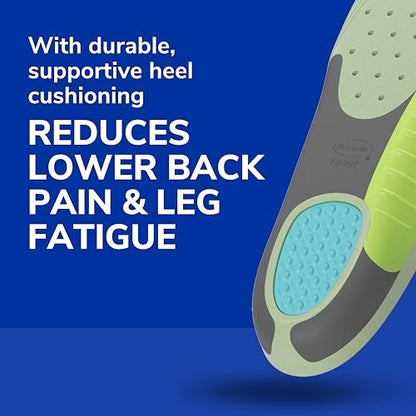 Dr. Scholl's Extra Support Einlegesohlen für Damen, Größe 6-11, 1 Paar: Entwickelt für plusgroße und große Frauen, Fußgewölbestützen - Hilft Rückenschmerzen und Fuß- & Beinermüdung zu reduzieren