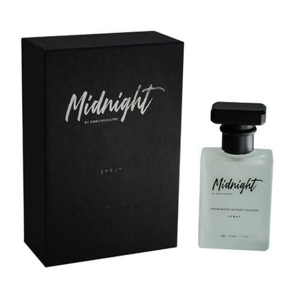 RawChemistry Midnight Pheromon-Cologne für Männer – Pheromon-infundiertes Herrenduft – Feromone für Männer
