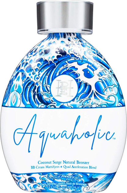 Ed Hardy Tanning Aquaholic - Coconut Surge Natürlicher Bronzer Bräunungslotion 13,5 oz