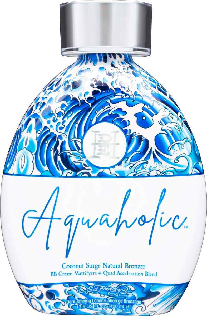 Ed Hardy Tanning Aquaholic - Coconut Surge Natürlicher Bronzer Bräunungslotion 13,5 oz
