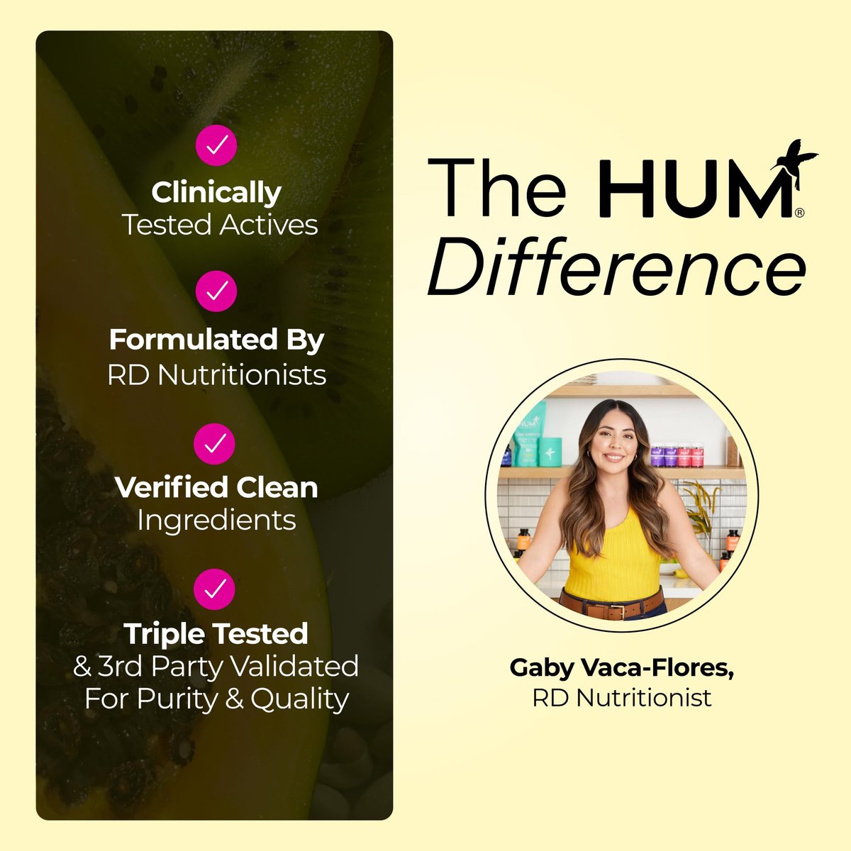 HUM Here Comes The Sun Immununterstützung mit Vitamin D für Männer und Frauen – 30 Kapseln für ein gesundes Immunsystem und starke Knochen