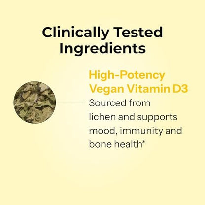 HUM Here Comes The Sun Immununterstützung mit Vitamin D für Männer und Frauen – 30 Kapseln für ein gesundes Immunsystem und starke Knochen