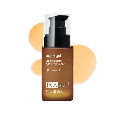 PCA SKIN Akne Gel, Akne Punktbehandlung, 2% Salicylsäure Serum, Anti-Akne Serum, Gleicht den Hautton aus, 30 ml Pumpe