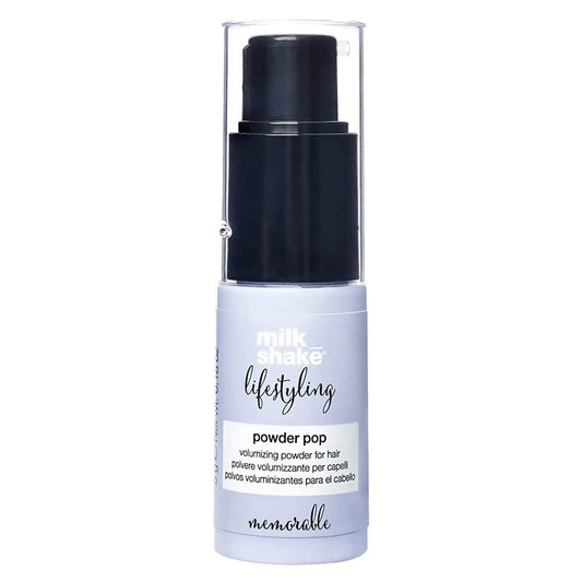 milk_shake Powder Pop Volumizing Powder – Leichte Styling-Puder für feines Haar, sofortiger Ansatz-Lift & matter Finish