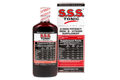 S.S.S. Tonic – Eisen- und Vitamin-B-Komplex, hochdosiert, 300 ml (10 Fl Oz)