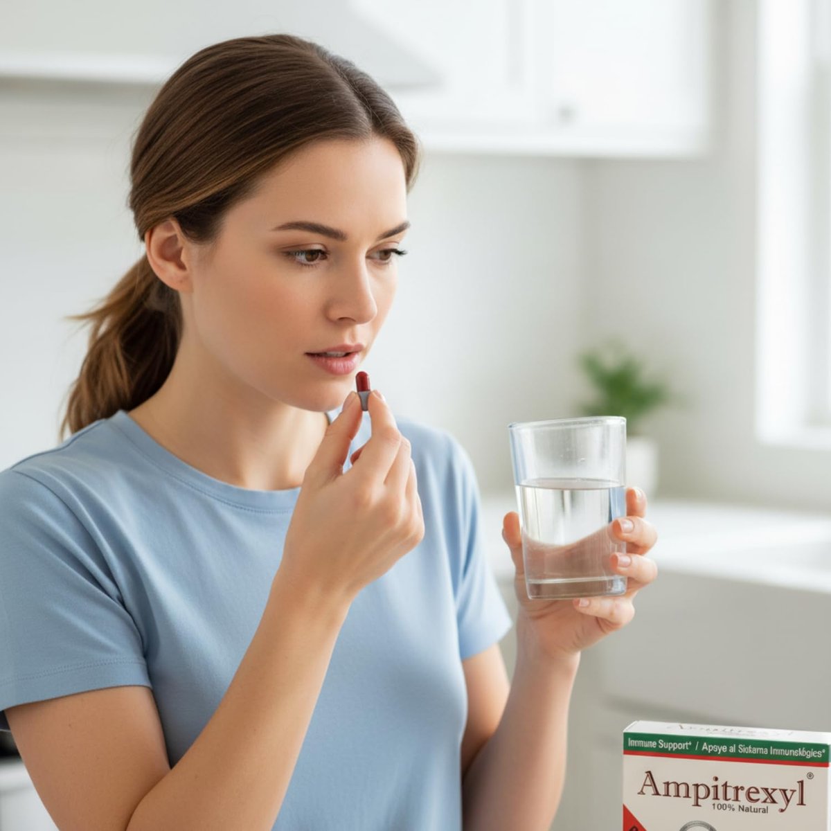 Ampitrexyl – 100% natürliches Immunsystem-Support mit Antioxidantien, 30 Kapseln, 500 mg