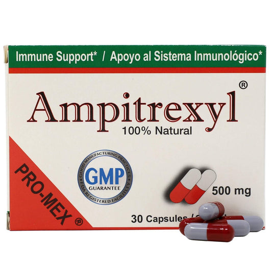 Ampitrexyl – 100% natürliches Immunsystem-Support mit Antioxidantien, 30 Kapseln, 500 mg
