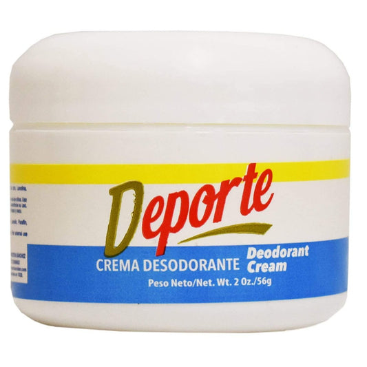Deporte Deodorant Cream 2oz – Aluminiumfreie Deocreme für empfindliche Haut
