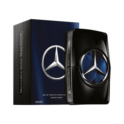 Mercedes Benz Man Intense – Würzig-holziges Eau de Toilette für Männer – 100 ml EDT Spray mit Eichenmoos, Geranie und Amber