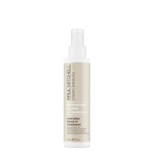 Paul Mitchell Clean Beauty Everyday Leave-In Treatment – Feuchtigkeitsspendender Leave-In Conditioner für alle Haartypen, 150 ml