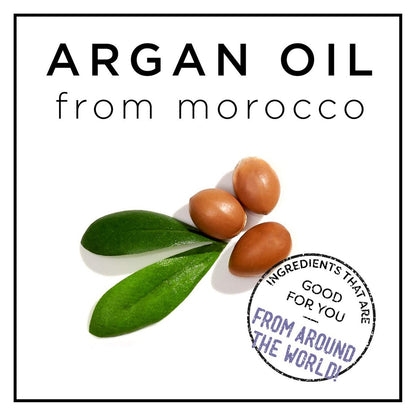 HASK ARGAN Reparierendes Haaröl für Glanz und Frizz-Kontrolle – für alle Haartypen, farbsicher, glutenfrei, sulfatfrei, parabenfrei – Packung mit 2 Flaschen