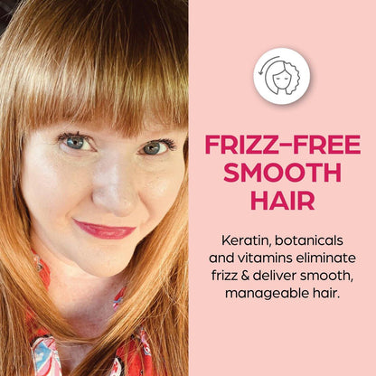 Keratin Salon Direct Keratin-Haarkur, 118 ml | Frizz-Kontrolle, formaldehydfrei, Salonqualität, Glättungskur, langanhaltend, Creme für alle, lockige, trockene, geschädigte Haare