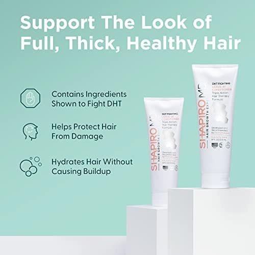 Shapiro MD Haarausfall Experten Leave-in Conditioner – DHT-blockierende vegane Formel für dünner werdendes Haar, entwickelt von Dermatologen – für gesünderes, volleres und dichteres Haar – 1 Monatsvorrat