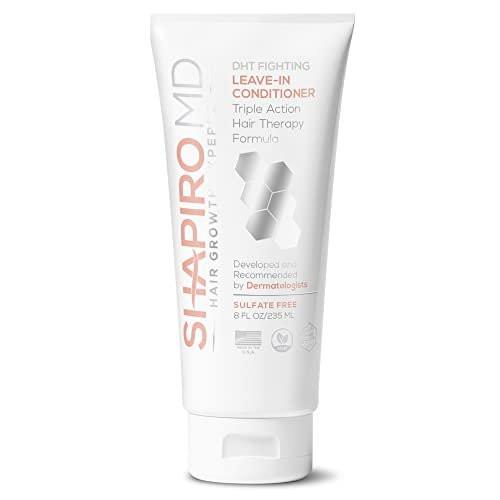 Shapiro MD Haarausfall Experten Leave-in Conditioner – DHT-blockierende vegane Formel für dünner werdendes Haar, entwickelt von Dermatologen – für gesünderes, volleres und dichteres Haar – 1 Monatsvorrat