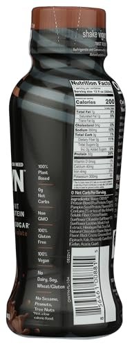 Owyn Chocolate Pro Elite Pflanzliches Protein Getränk, 12 FZ