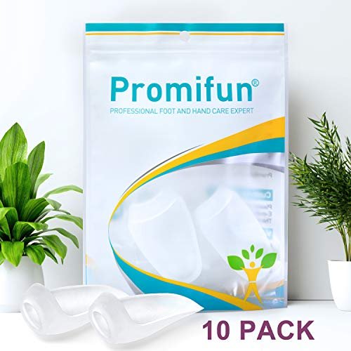 Gel Zehenspreizer Bunionenschutz – 14er-Pack Bunion Pads & Polster, Schmerzlinderung bei Reibung und Druck (FSA/HSA-fähig)